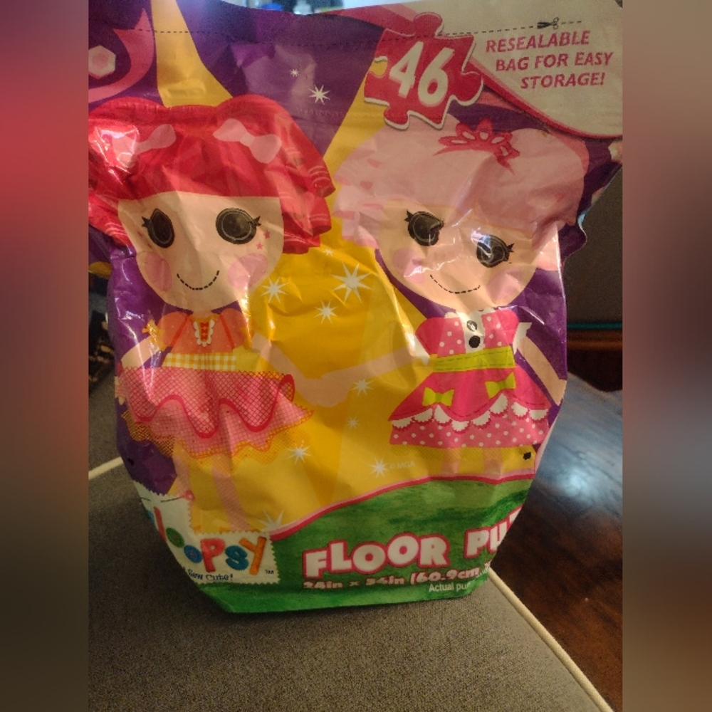 Lalaloopsy Floor Puzzle - Pink and Yellow